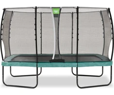 EXIT Allure Classic trampoline 214x366cm - žalias