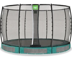 EXIT Allure Premium ground trampoline ø366cm - žalias