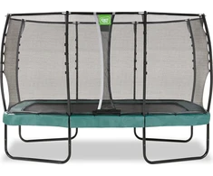 EXIT Allure Premium trampoline 214x366cm - žalias