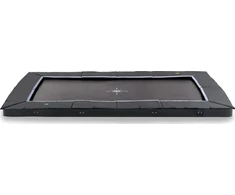 EXIT Dynamic ground level sports trampoline 275x458cm - juodas