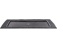 EXIT Dynamic ground level sports trampoline 275x458cm - juodas