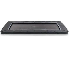 EXIT Dynamic ground level sports trampoline 305x519cm - juodas