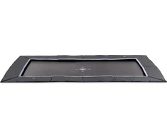 Įleidžiamas sportinis batutas EXIT Dynamic 305x519 cm, juodas