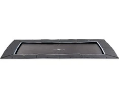 EXIT Dynamic ground level sports trampoline 305x519cm - juodas