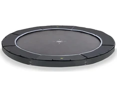 EXIT Dynamic įleidžiamas sportinis batutas ø427 cm – juodas
