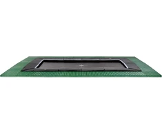 EXIT Dynamic įleidžiamas batutas 275x458 cm su Freezone apsauginėmis plytelėmis – juodas