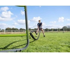 EXIT GetSet battle rope ring MB100 / MB200 / MB300 (set of 2) - juodas