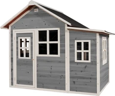 "EXIT Loft 150" medinis žaidimų namelis - pilkas