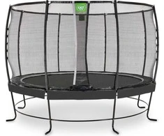 EXIT Lotus Premium trampoline ø366cm - juodas