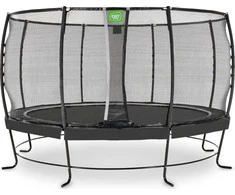 EXIT Lotus Premium trampoline ø427cm - juodas