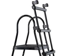 EXIT pool ladder for frame height of 108-122cm - juodas