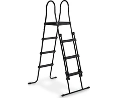 EXIT baseino kopėčios 108–122 cm rėmo aukščiui, juodos
