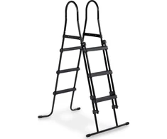 EXIT pool ladders for frame height of 91-107cm - juodas
