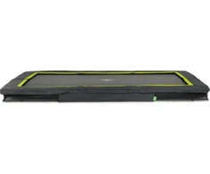 EXIT Silhouette ground sports trampoline 214x305cm - juodas
