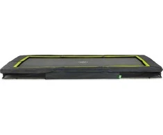 EXIT Silhouette ground sports trampoline 244x366cm - juodas
