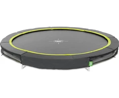 EXIT Silhouette ground sports trampoline ø305cm - juodas