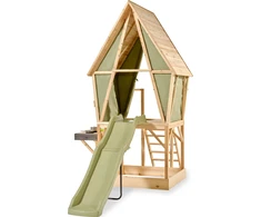 EXIT Yuki 550 playhouse with slide, mud kitchen and sandpit