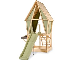 EXIT Yuki 550 playhouse with slide, mud kitchen and sandpit