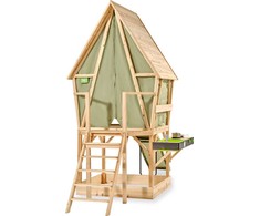 EXIT Yuki 550 playhouse with slide, mud kitchen and sandpit