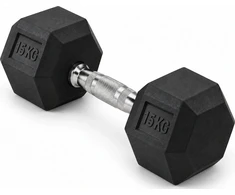 Fitker Guminis hantelis HEX PRO