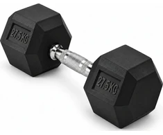Fitker Guminis hantelis HEX PRO