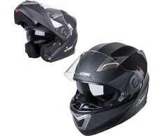 Apverčiamas motociklininko šalmas W-TEC Pezzon