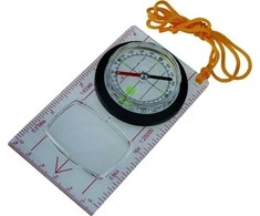 Kompasas AceCamp Fluorescent Map Compass