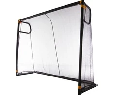 Futbolo vartai Buffalo Sport, juodi, 244 x 200 x 90 cm