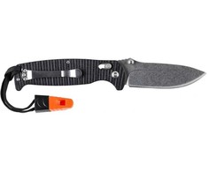 Ganzo Firebird Ganzo G7412P-BK-WS sulankstomas peilis su švilpuku