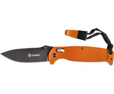 Ganzo Firebird Ganzo G7413-OR-WS sulankstomas peilis su švilpuku