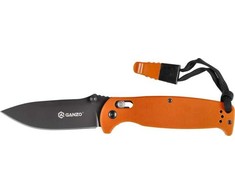 Ganzo Firebird Ganzo G7413-OR-WS sulankstomas peilis su švilpuku