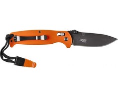 Ganzo Firebird Ganzo G7413-OR-WS sulankstomas peilis su švilpuku