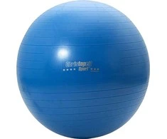 Gimnastikos kamuolys Christopeit, 75cm, mėlynas