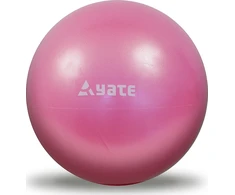 Gimnastikos kamuolys Yate Over, 26 cm - rožinis
