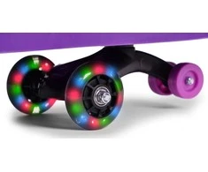 Gravitacijos atrakcionas vaikams LED ratai violetinės spalvos ECOTOYS
