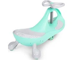 Gravity ride vaikiška transporto priemonė LED ratai žalia ECOTOYS