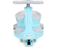 Gravity ride vaikiškos transporto priemonės ratai LED mėlyni ECOTOYS