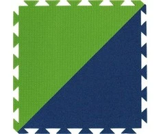 Grindų danga Yate, 43x43x1.0cm, mėlyna/žalia