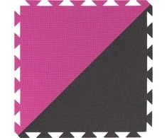 Grindų danga Yate, 43x43x1.0cm, rožinė/pilka