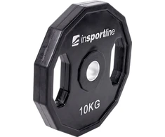 Guma padengtas svoris 30mm inSPORTline Ruberton 10kg