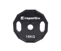 Guma padengtas olimpinis svoris 50mm inSPORTline Ruberton 15kg