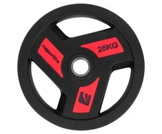 Guma padengtas olimpinis svoris 50mm inSPORTline Herk 25kg