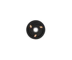 Guma padengtas svoris 30mm inSPORTline Herk 1,25kg