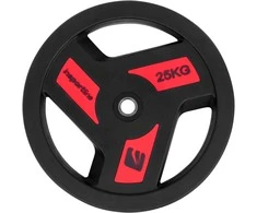 Guma padengtas svoris 30mm inSPORTline Herk 25kg