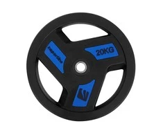 Guma padengtas svoris 30mm inSPORTline Herk 20kg