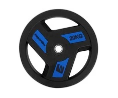 Guma padengtas svoris 30mm inSPORTline Herk 20kg
