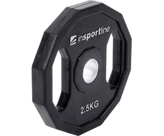 Guma dengtas svorio diskas inSPORTline Ruberton 2,5kg