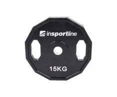 Guma padengtas svoris 30mm inSPORTline Ruberton 15kg