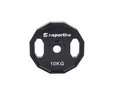 Guma padengtas svoris 30mm inSPORTline Ruberton 10kg