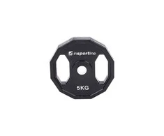 Guma padengtas svoris 30mm inSPORTline Ruberton 5kg